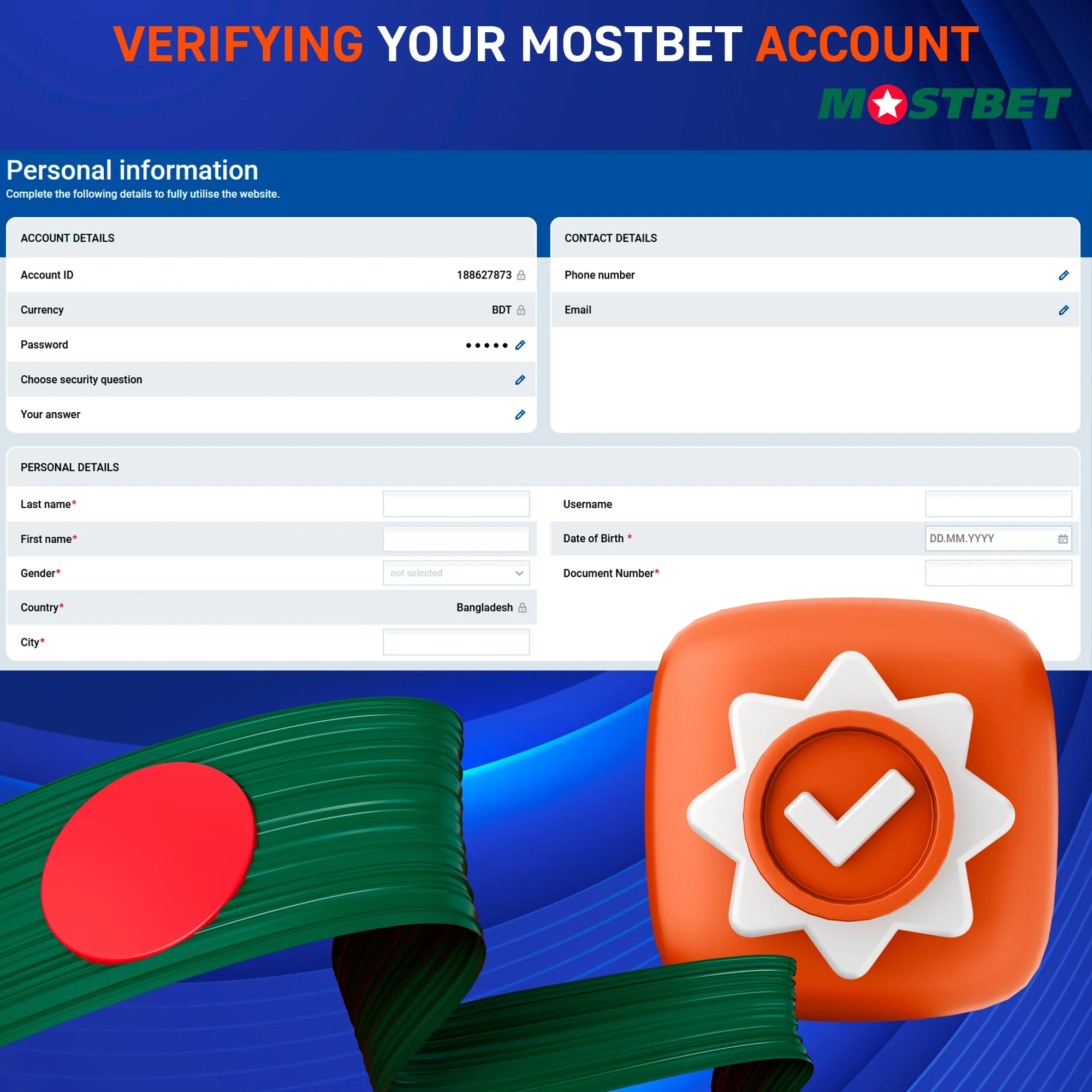 How to pass verification at Mostbet?